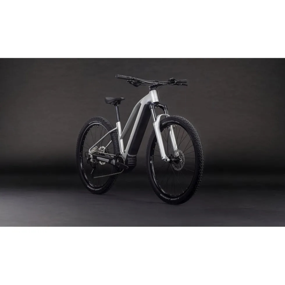 CUBE REACTION HYBRID ONE 800 - Trapeze - E-MTB - 2026 - 27.5“ – sleekgrey / prism