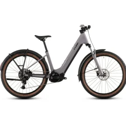 CUBE REACTION HYBRID Performance 600 FE - Easy Entry - E-MTB - 2026 - plumgrey / black