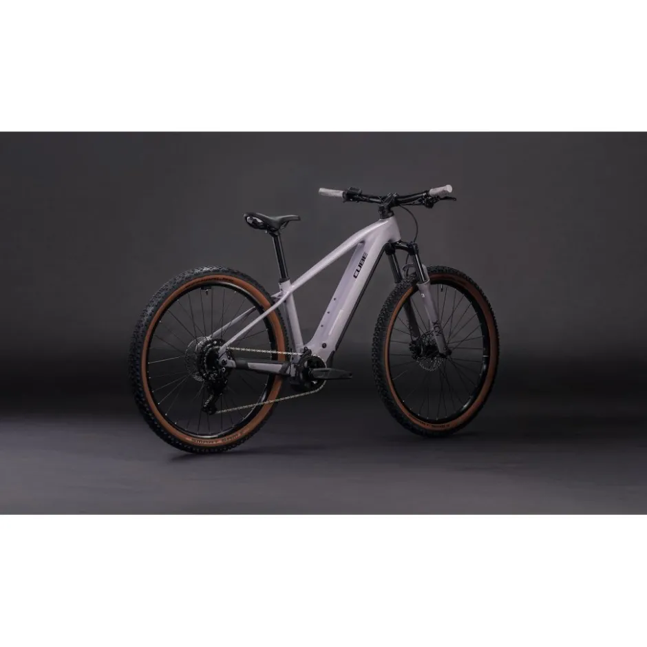 Elektrische Fietsen|E-Mtb Hardtail < CUBE REACTION HYBRID Performance 600 - E-MTB - 2026 - 29“ – plumgrey / black