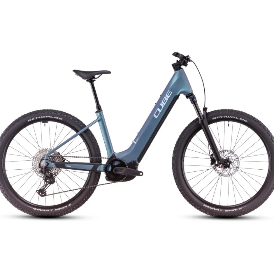 Elektrische Fietsen|E-Mtb Hardtail < ACID CUBE REACTION HYBRID Pro 800 - Easy Entry E-Mountainbike - 2025 - 27.5" - smaragdgrey / prism