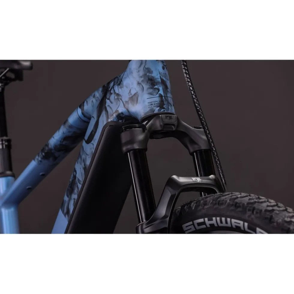 CUBE REACTION HYBRID SLT 800 - E-MTB - 2026 - 27.5“ – hazeblue / fume