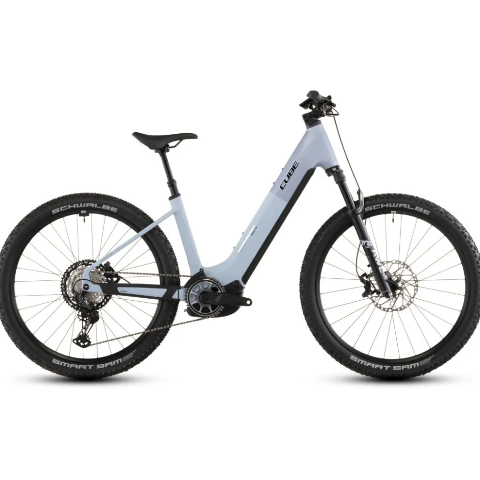 Elektrische Fietsen|E-Mtb Hardtail < CUBE REACTION HYBRID SX 800 - Easy Entry - E-MTB - 2026 - gauzegrey / icebue
