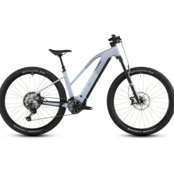 Elektrische Fietsen|E-Mtb Hardtail < CUBE REACTION HYBRID LX 800 - Trapeze - E-MTB - 2026 - 27.5“ – gauzegrey / iceblue