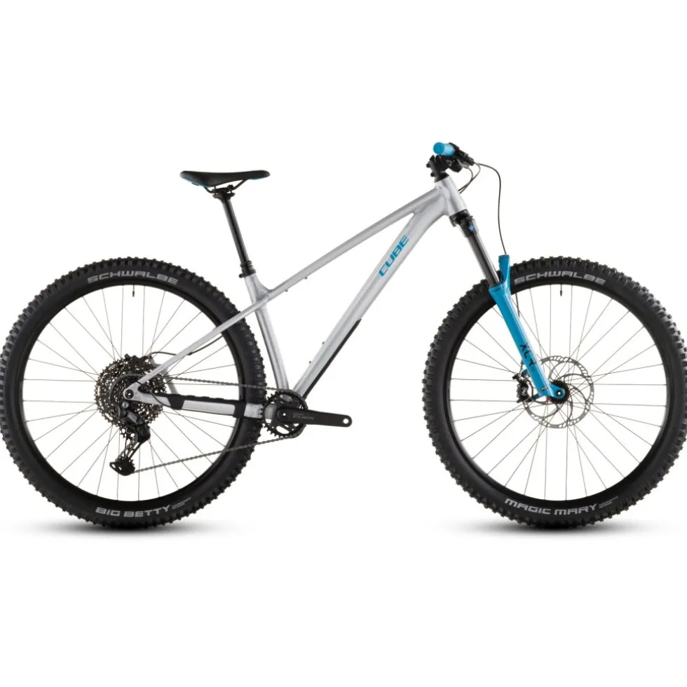 CUBE REACTION TM ONE - Mountainbike - 2026 - 29" - rawmetal / blue
