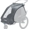 CUBE Regenhoes voor Fietskar voor Kinderen Double CMPT - transparant