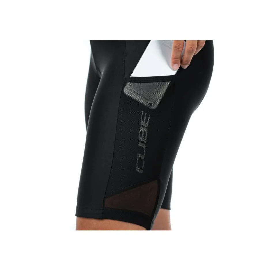 Wielrenbroeken|Mtb-Shorts < CUBE ROAD/XC CPT Fiethort voor dae - zwart