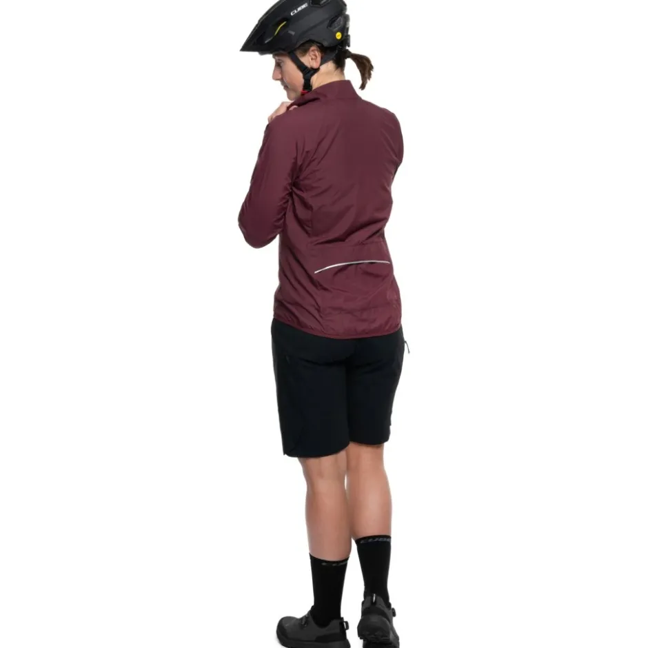 Windjacks|Racefietsjacks < CUBE ROAD/XC CPT Windbreaker Dae - bordeaux