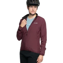 Windjacks|Racefietsjacks < CUBE ROAD/XC CPT Windbreaker Dae - bordeaux
