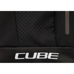 CUBE ROAD/XC Fietsshort met bretels voor heren - zwart