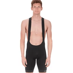 CUBE ROAD/XC Fietsshort met bretels voor heren - zwart