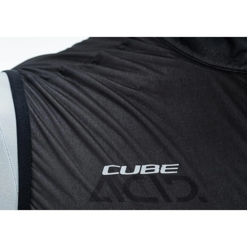 CUBE ROAD/XC Teamline Windvest Heren - zwart