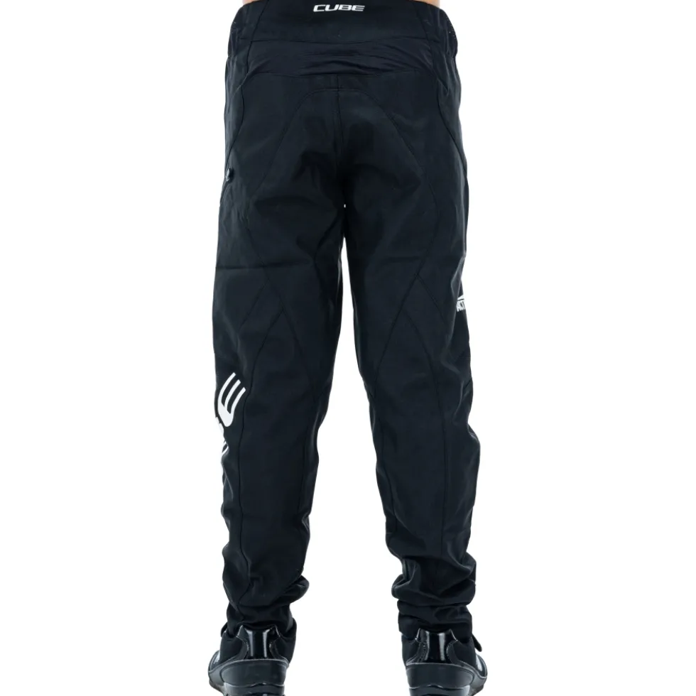 CUBE ROOKIE MTB Baggy Broek Kinderen - zwart