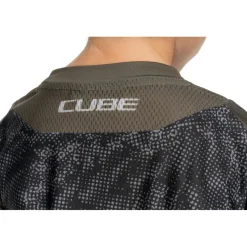 CUBE ROOKIE MTB-shirt TM Junior - reed green