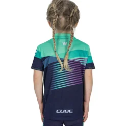 Shirts Kinderen < CUBE ROOKIE Teamine Fietsshirt met Korte Mouwen Kinderen - bue´n´mint