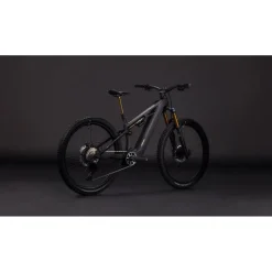 Elektrische Fietsen|E-Mtb Full Suspension < CUBE TEREO HYBRID ONE44 HPC AT 800 - Carbon E-Mountainbike - 2026 - 27.5“ – carbon / gold