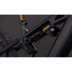 Elektrische Fietsen|E-Mtb Full Suspension < CUBE TEREO HYBRID ONE77 HPC AT 800 - Carbon E-Mountainbike - 2026 - – carbon / gold
