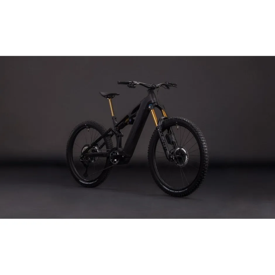 Elektrische Fietsen|E-Mtb Full Suspension < CUBE TEREO HYBRID ONE77 HPC AT 800 - Carbon E-Mountainbike - 2026 - – carbon / gold