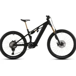 CUBE STEREO HYBRID ONE77 HPC AT 800 - Carbon E-Mountainbike - 2026 - M - XL – carbon / gold