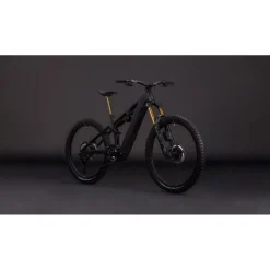 CUBE STEREO HYBRID ONE77 HPC AT 800 - Carbon E-Mountainbike - 2026 - M - XL – carbon / gold