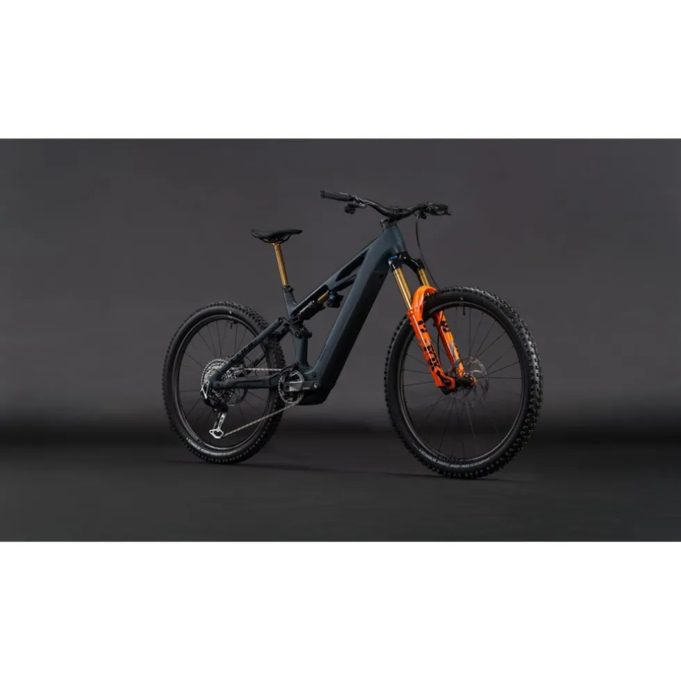 CUBE STEREO HYBRID ONE77 HPC SLT 800 - Carbon E-Mountainbike - 2026 - S – galaxy / orange