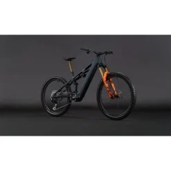 Elektrische Fietsen|E-Mtb Full Suspension < CUBE STEREO HYBRID ONE77 HPC ST 800 - Carbon E-ountainbike - 2026 - gaaxy / orange