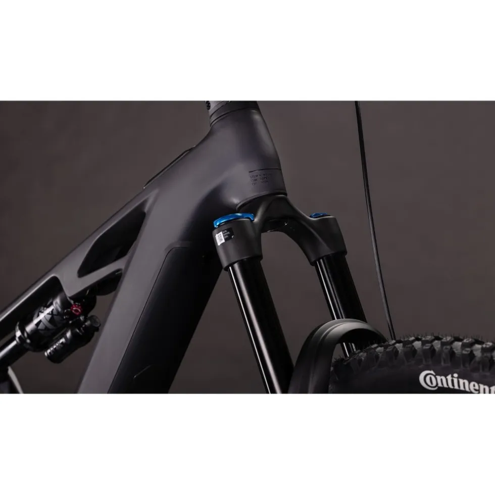 CUBE STEREO HYBRID ONE77 HPC SLX 800 - Carbon E-Mountainbike - 2026 - S – blackline