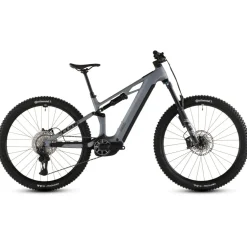 CUBE STEREO HYBRID ONE44 HPC SLX EVO 800 - Carbon E-Mountainbike - 2026 - 27.5“ – slategrey / black