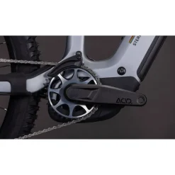 CUBE STEREO HYBRID ONE44 HPC SLX EVO 800 - Carbon E-Mountainbike - 2026 - 27.5“ – slategrey / black