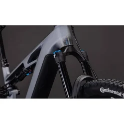 CUBE STEREO HYBRID ONE44 HPC SLX EVO 800 - Carbon E-Mountainbike - 2026 - 27.5“ – slategrey / black