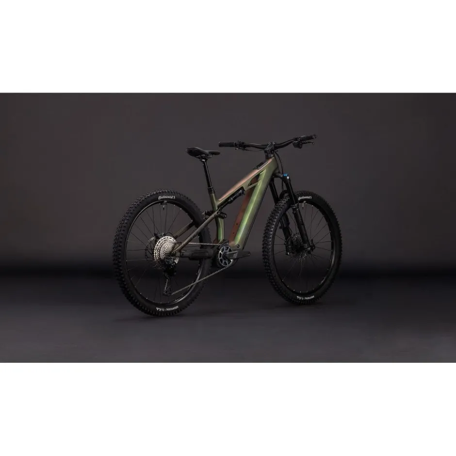 Elektrische Fietsen|E-Mtb Full Suspension < CUBE TEREO HYBRID ONE44 HPC LX EVO 800 - Carbon E-Mountainbike - 2026 - 27.5“ – tellar / grey