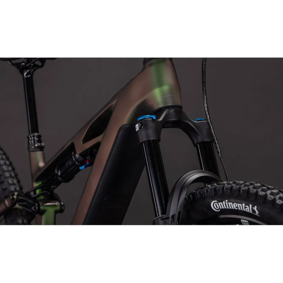 Elektrische Fietsen|E-Mtb Full Suspension < CUBE TEREO HYBRID ONE44 HPC LX EVO 800 - Carbon E-Mountainbike - 2026 - 27.5“ – tellar / grey