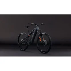 Elektrische Fietsen|E-Mtb Full Suspension < CUBE STEREO HYBRID ONE44 HPC SX 800 - Carbon E-ountainbike - 2026 - 29“ – sabgrey / orange