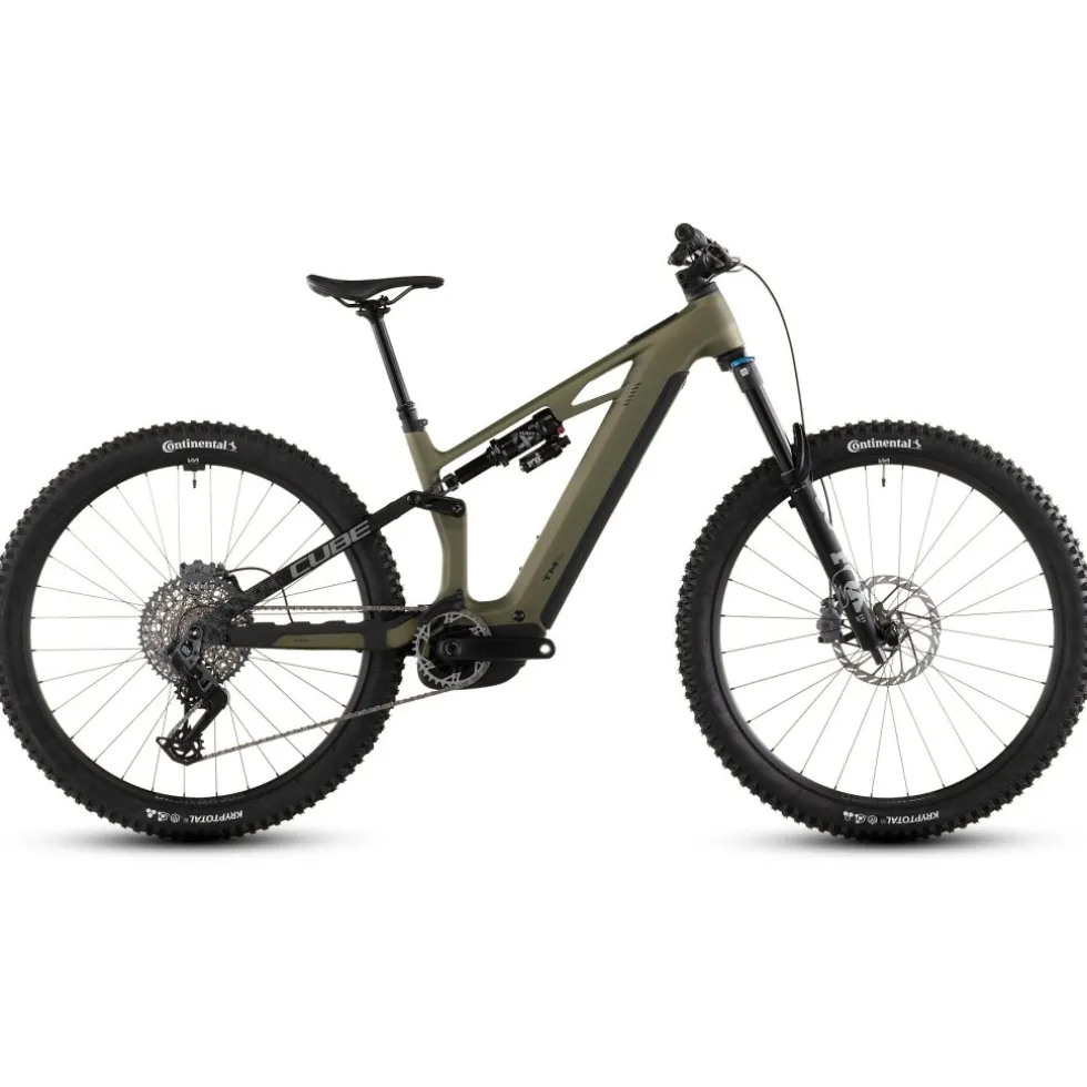 CUBE STEREO HYBRID ONE44 HPC TM 800 - Carbon E-Mountainbike - 2026 - 29“ – reedgreen / matrix