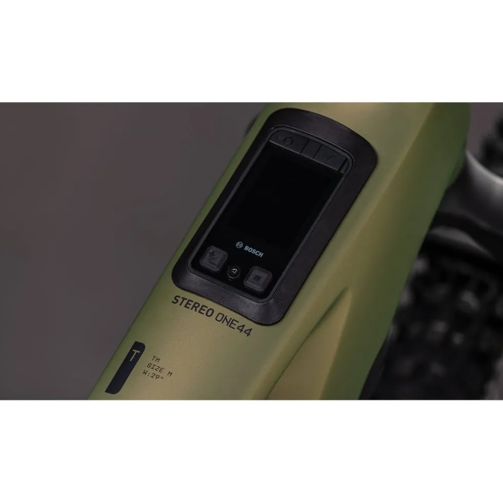 CUBE STEREO HYBRID ONE44 HPC TM 800 - Carbon E-Mountainbike - 2026 - 29“ – reedgreen / matrix