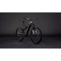 CUBE STEREO HYBRID ONE77 HPC TM 800 - Carbon E-Mountainbike - 2026 - reedgreen / matrix