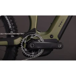 CUBE STEREO HYBRID ONE77 HPC TM 800 - Carbon E-Mountainbike - 2026 - reedgreen / matrix