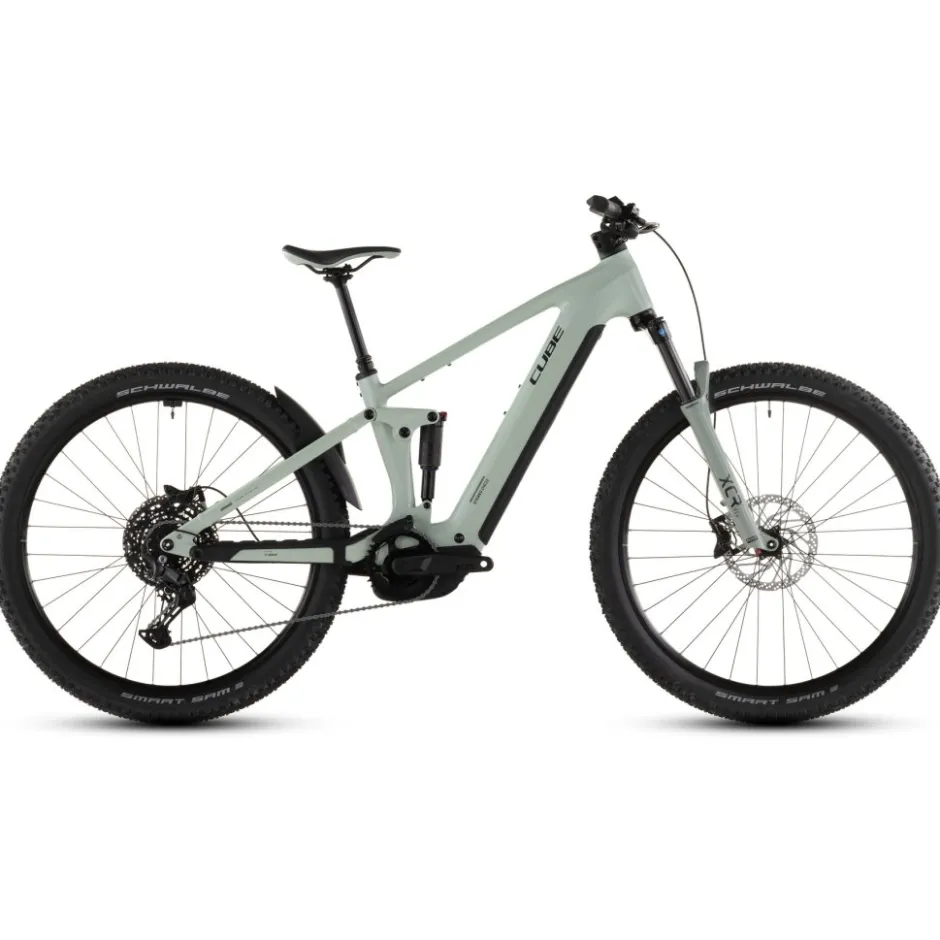 Elektrische Fietsen|E-Mtb Full Suspension < CUBE TEREO HYBRID ONE22 Pro 600 - E-Mountainbike - 2026 - 27.5“ – tonegrey / black