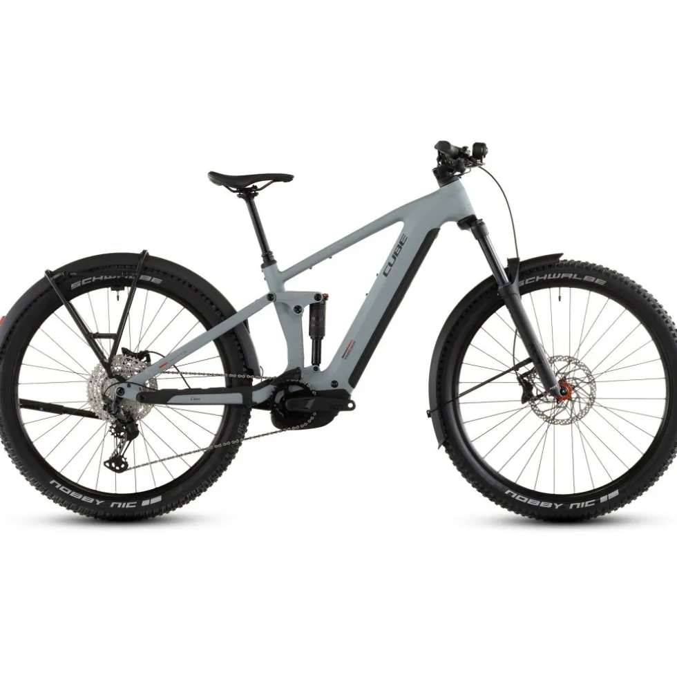 CUBE STEREO HYBRID ONE44 Pro 800 FE - E-Mountainbike - 2026 - 27.5“ – vulcan / orange