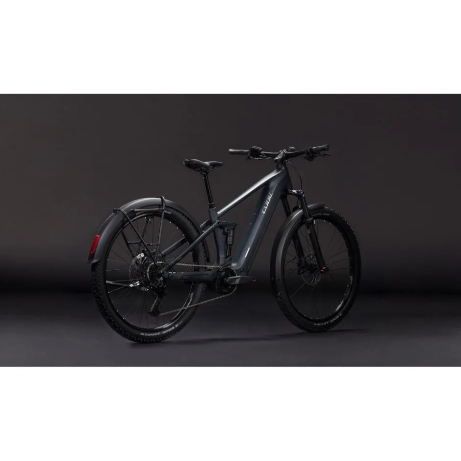 Elektrische Fietsen|E-Mtb Full Suspension < CUBE STEREO HYBRID ONE22 Pro 800 FE - E-ountainbike - 2026 - 29" - night / chroe