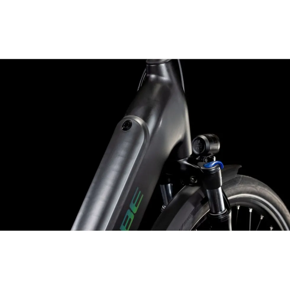 CUBE SUPREME HYBRID Pro 625 - Easy Entry E-Bike - 2026 - 28" - black / spectral