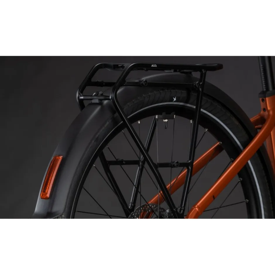 Elektrische Fietsen < CUBE TOURING HYBRID Comfort SLX 800 - Easy Entry - Trekking E-Bike - 2026 - chilli / chrome
