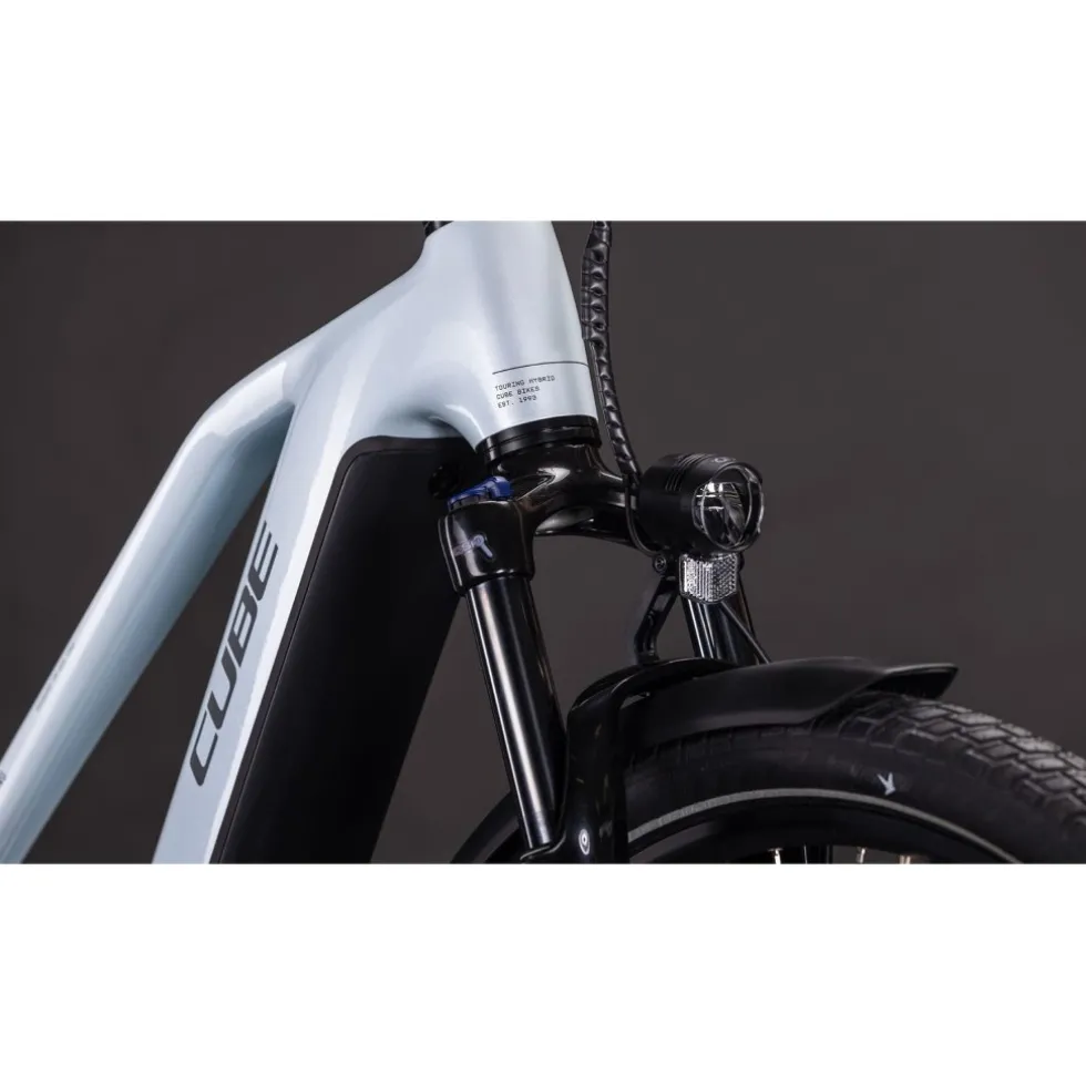 CUBE TOURING HYBRID ONE 600 - Trapeze - Trekking E-Bike - 2026 - glacier / reflex