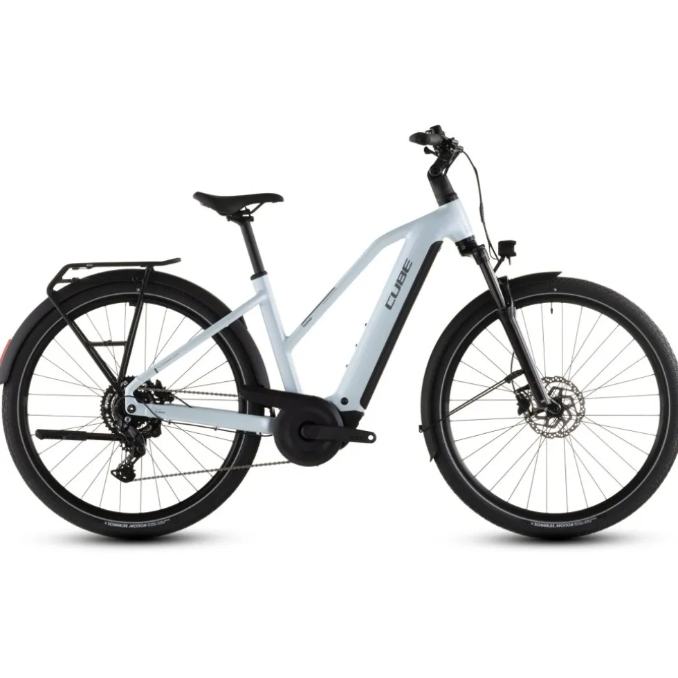 CUBE TOURING HYBRID ONE 600 - Trapeze - Trekking E-Bike - 2026 - glacier / reflex