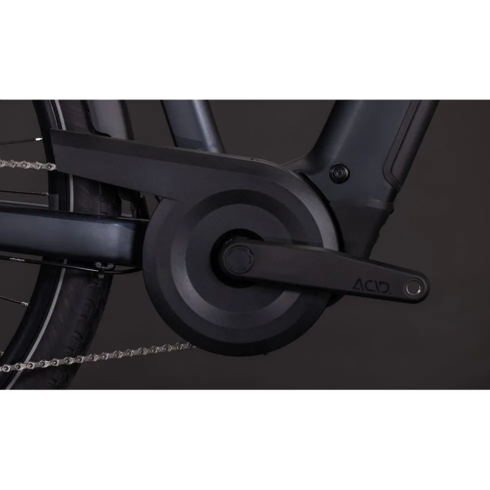 CUBE TOURING HYBRID ONE 600 - Trapeze - Trekking E-Bike - 2026 - coal / chrome