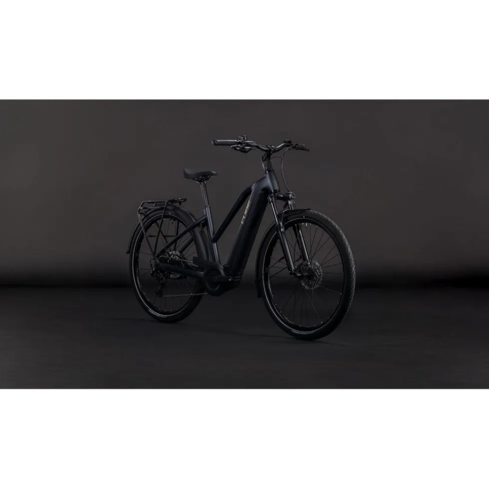 CUBE TOURING HYBRID ONE 600 - Trapeze - Trekking E-Bike - 2026 - coal / chrome