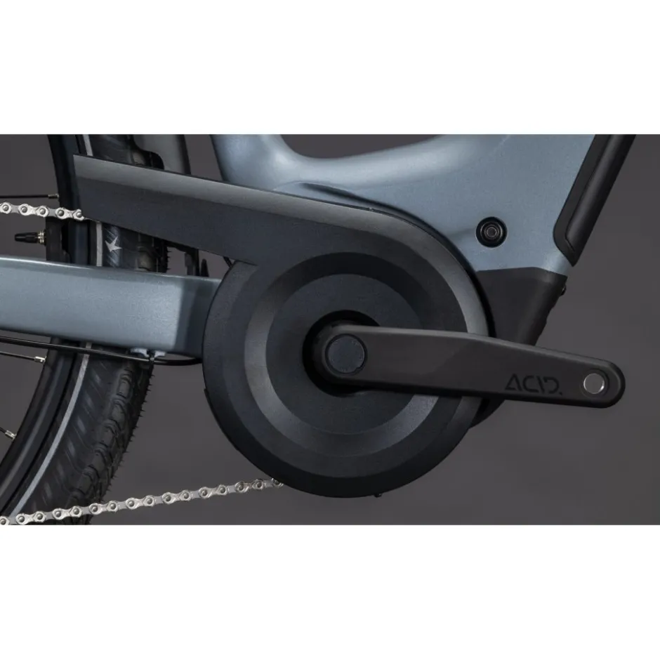 Elektrische Fietsen < CUBE TOURING HYBRID Pro 800 - Easy Entry - Trekking E-Bike - 2026 - pearlgrey / grey