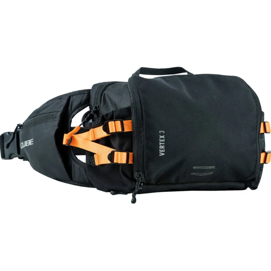 Heuptassen < CUBE VERTEX 3 Waist Bag - black