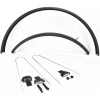 Curana Apollo Spatbordset 28 Inch - 50 mm - zwart