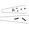Curana GRT Spatbordset C-Lite 28 Inch - 30 mm - zwart