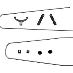 Curana GRT Spatbordset C-Lite 26 Inch - 60 mm - zwart